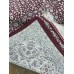 Иранский ковер QUM Silk 10005 Бордовый - фото №6